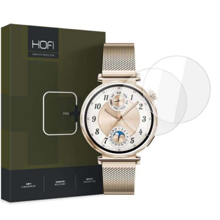 Προστασία Οθόνης Smartwatch Hofi Glass Pro+ for Huawei Watch GT 5 41 mm Clear 2 Pack