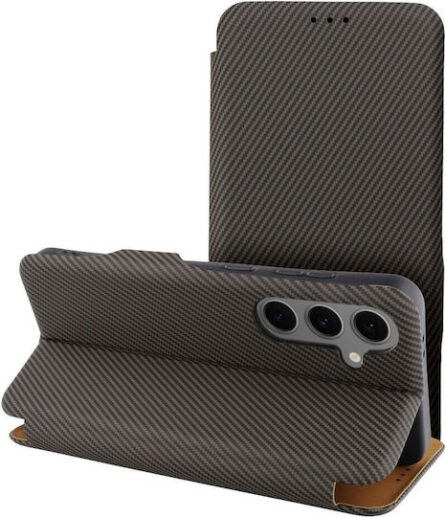 Θήκη κινητού Forcell Folio Side Magnet Compatible With S-Pen For Samsung S25 Ultra Brown