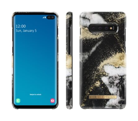 Θήκη κινητού iDeal of Sweden For Samsung Galaxy S10 Plus Black Marble