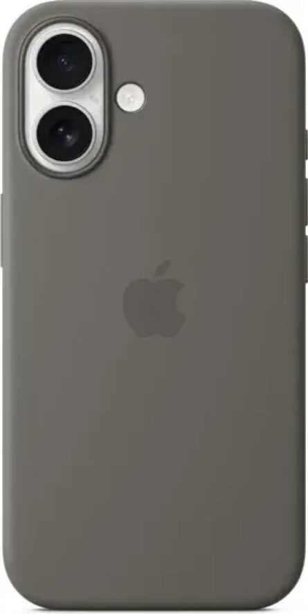 Θήκη κινητού Apple Silicone with MagSafe for iPhone 16 Stone Grey