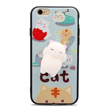 Θήκη κινητού Oem 4D Gel  For Apple iPhone 6 TPU Cat
