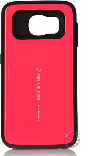 Θήκη κινητού Goospery Focus Bumper For Samsung Galaxy S6 Hotpink