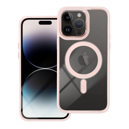 Θήκη κινητού Forcell Color Edge Mag Cover Compatible with MagSafe for iPhone 14 Pro Max Pink