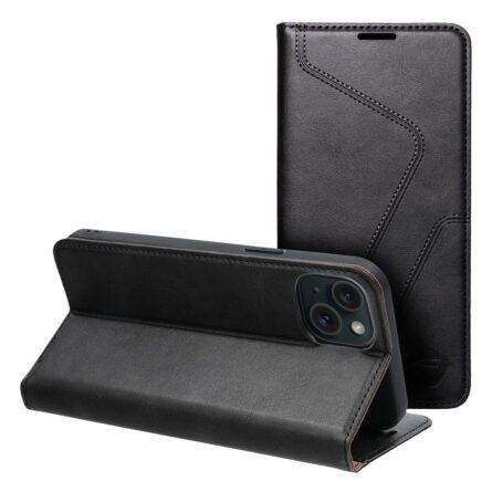 Θήκη κινητού Forcell F-Protect RFID Blocker Book for iPhone 15 Plus Black