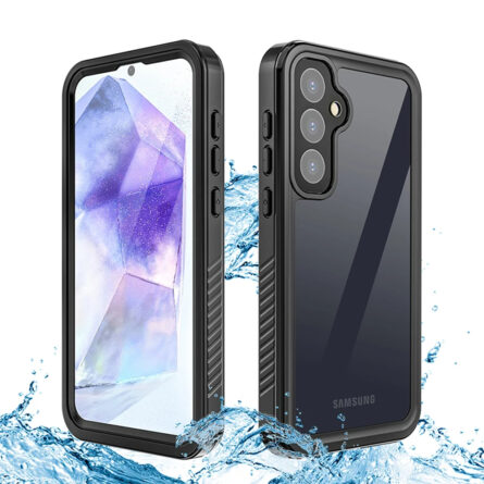 Θήκη κινητού ShellBox Waterproof IP68 for Samsung Galaxy A55 5G Black