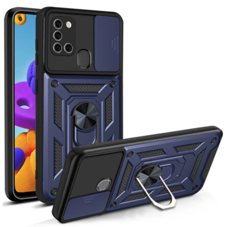 Θήκη κινητού Techsuit CamShield Series for Samsung Galaxy A21s Blue