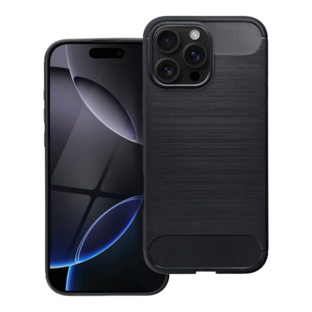 Θήκη κινητού Forcell Carbon for iPhone 16 Pro Max Black