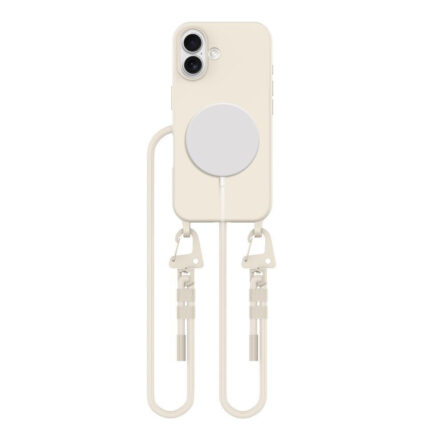 Θήκη κινητού Tech Protect Magnecklace MagSafe for iPhone 16 Latte