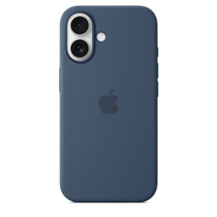 Θήκη κινητού Apple Silicone with MagSafe for iPhone 16 Denim