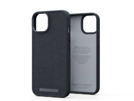 Θήκη κινητού Njord "Suede MagSafe" Cover for Apple iPhone 15 Pro Max Black