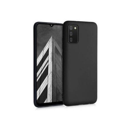 Θήκη κινητού Silicon  for Samsung A02S black
