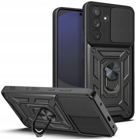Θήκη κινητού Tech-Protect Camshield Pro for Samsung Galaxy S24 FE Black