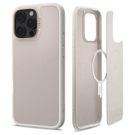 Θήκη κινητού Spigen Cyrill Kajuk MagSafe for iPhone 16 Pro Max Cream