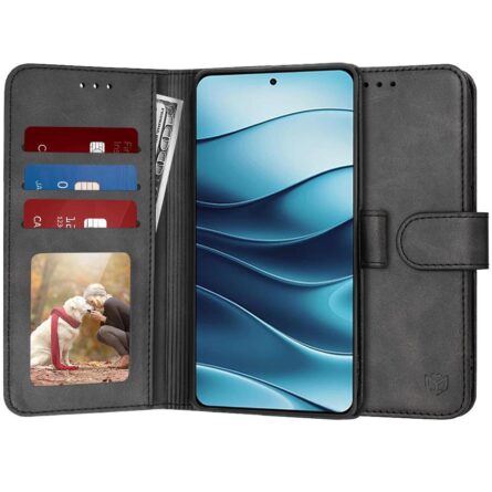 Θήκη κινητού Techsuit Diary Book for Xiaomi Redmi Note 14 5G Black