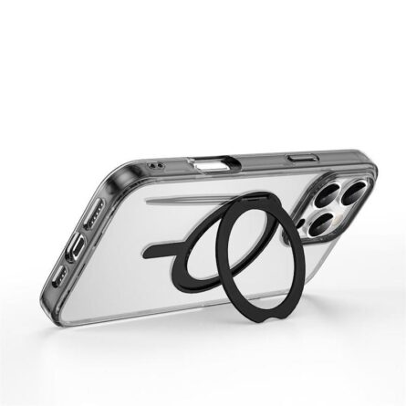 Θήκη κινητού WIWU Magsafe iShield Ultra for iPhone 16 6,1" transparent black MCC-201