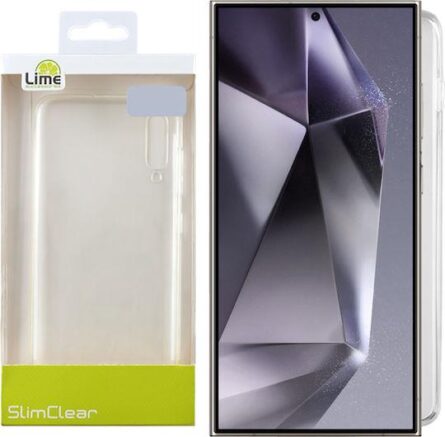 Θήκη κινητού Lime Successories Lime Samsung S25 Ultra 5G S938 6.98'' Slimclear Tpu Camera Guard Διάφανη