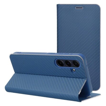 Θήκη κινητού Forcell Luna Book Carbon for Samsung Galaxy A26 5G Blue