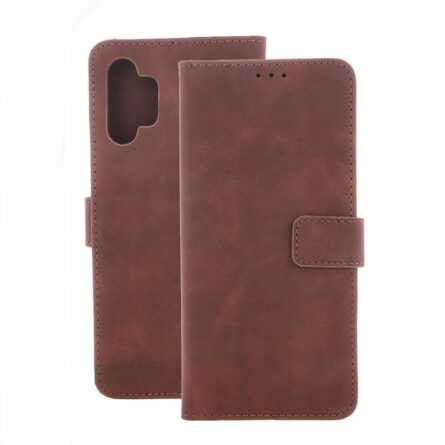 Θήκη κινητού Oem Smart Velvet for Xiaomi Redmi 9C Brown