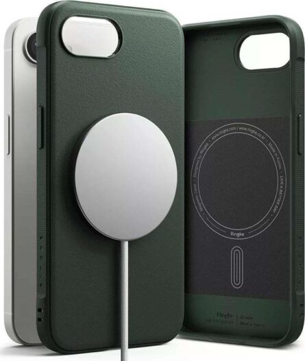 Θήκη κινητού Ringke Onyx Magnetic MagSafe for Apple iPhone 16e Dark Green