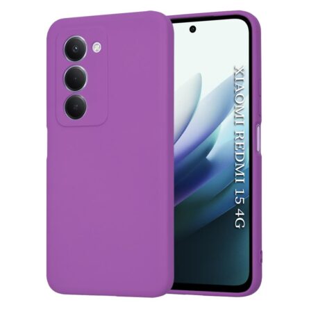 Θήκη κινητού Techsuit SoftFlex for Xiaomi Redmi 15 4G / Redmi 15 5G Purple