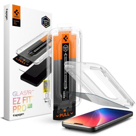 Προστασία οθόνης κινητού Spigen Glas.tR EZ-FIT Pro for iPhone 16 Pro Max / iPhone 17 Pro Max Privacy
