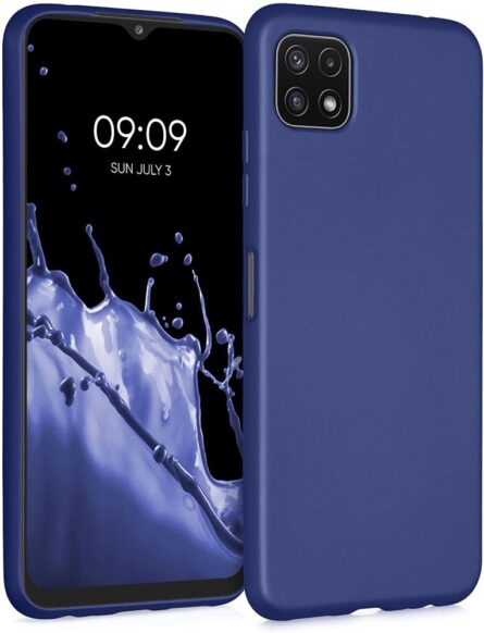 Θήκη κινητού Forcell For Samsung Galaxy A22 4G Rubber TPU  Blue
