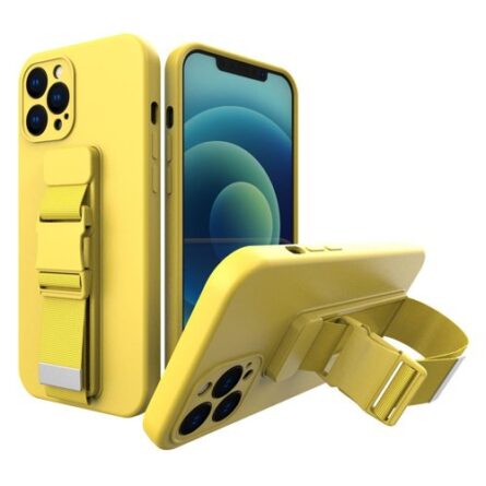 Θήκη κινητού Oem Rope  For Samsung Galaxy A32 4G Tpu With Lanyard Yellow
