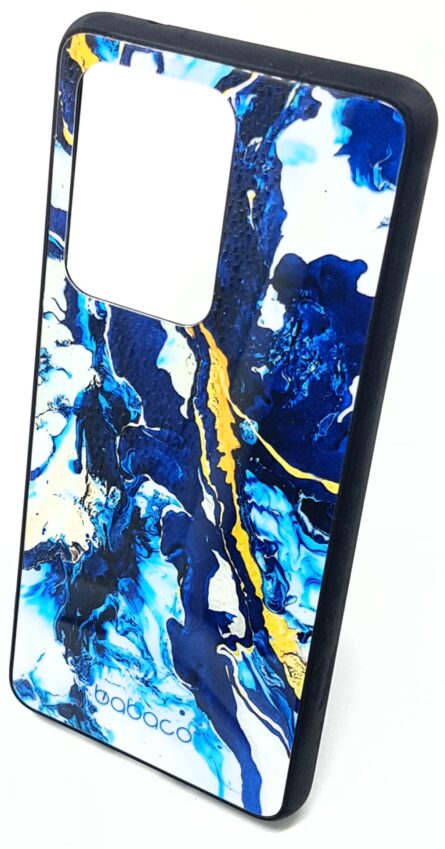 Θήκη κινητού Babaco  Premium Glass Abstract 010 For Samsung Galaxy S20 Blue Pattern