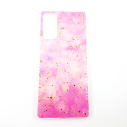 Θήκη κινητού Gold Glam  for Samsung Galaxy S20 FE / S20 Lite / S20 FE 5G Pink