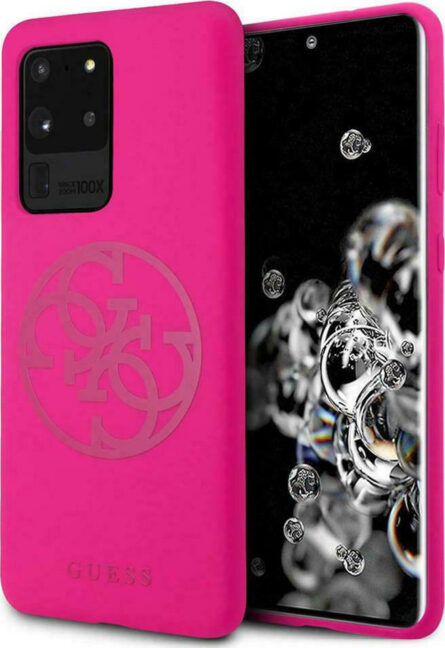 Θήκη κινητού Guess 4G Tone Logo for Samsung Galaxy S20 Ultra TPU Pink