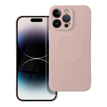 Θήκη κινητού Oem Silicone Mag Cover for iPhone 14 Pro Max Pink