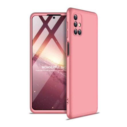 Θήκη κινητού GKK 360 Protection Front and Back Case Full Body Cover Samsung Galaxy M31s Pink