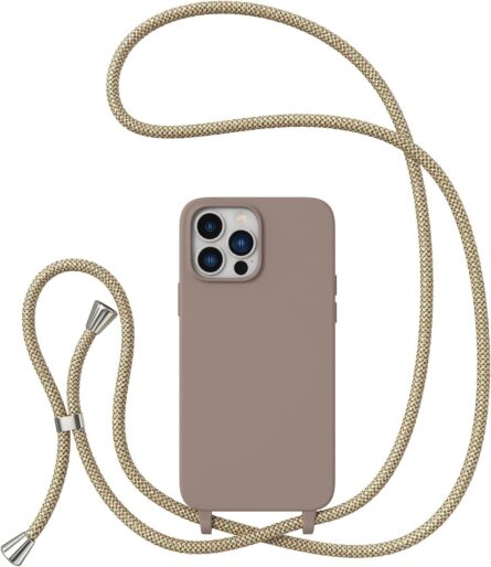 Θήκη κινητού Gateway With Lanyard for iPhone 13 Pro Max Brown