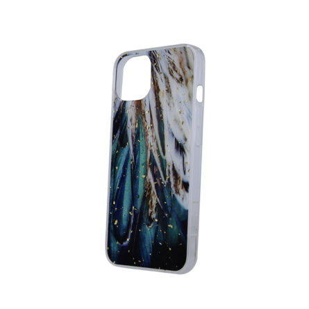 Θήκη κινητού Oem Gold Glam for Xiaomi Redmi 9C Feathers