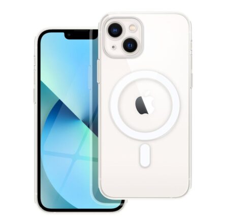 Θήκη κινητού Forcell Clear Mag Cover with Camera Protection Compatible with MagSafe for iPhone 13
