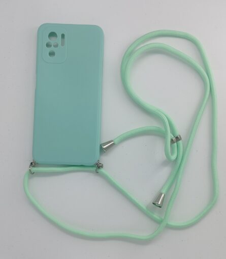 Θήκη κινητού Gateway With Lanyard and Camera Protection for Xiaomi Redmi Note 10S Mint Green