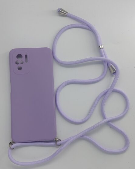 Θήκη κινητού Gateway With Lanyard and Camera Protection for Redmi Note 10S Purple