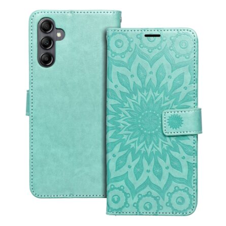 Θήκη κινητού Forcell Mezzo Book for Samsung A14 4G / A14 5G Mandala Green