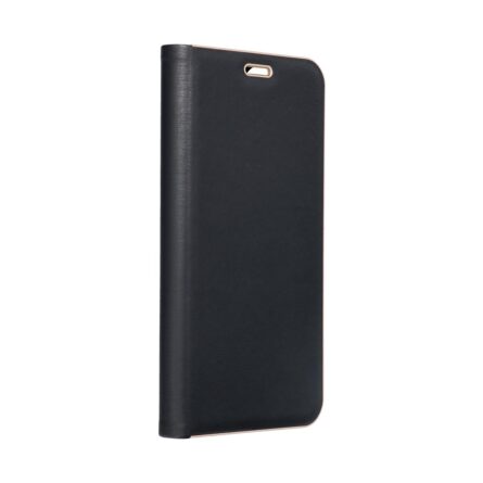 Θήκη κινητού Forcell Luna Book Gold for Xiaomi Redmi Note 12S Black