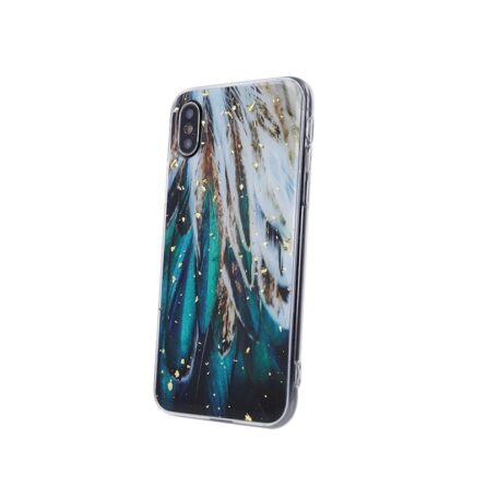 Θήκη κινητού Oem Gold Glam for Oppo A57 4G 2022 / A57 5G 2022 / A57s 4G / A77 4G 2022 / A77 5G 2022 Feathers