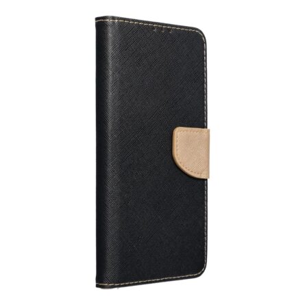 Θήκη κινητού Forcell Fancy Book Holster for Samsung A14 4G / A14 5G Black / Gold