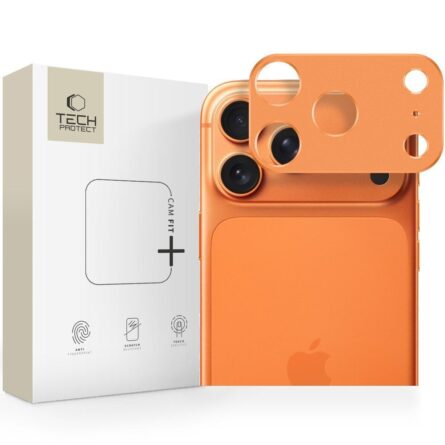 Προστασία Κάμερας Tech-Protect Camalloy Fit+ for iPhone 17 Pro Max Cosmic Orange