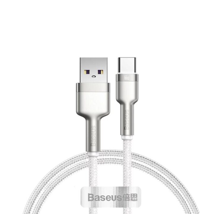Baseus Data Cable Cafule Series Metal USB to Type-C Fast Charging, 66W ...