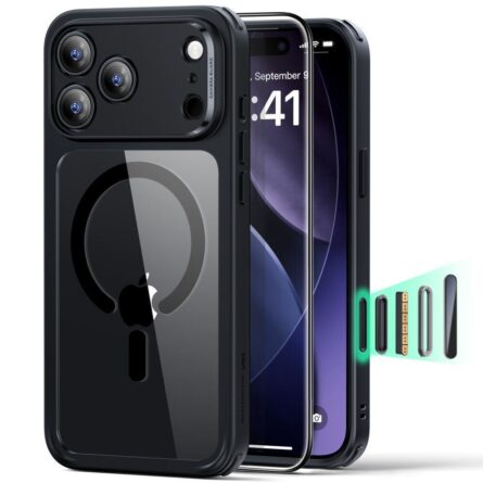 Θήκη κινητού ESR Classic Hybrid MagSafe & Tempered Glass for iPhone 17 Pro / iPhone 18 Pro Clear Black