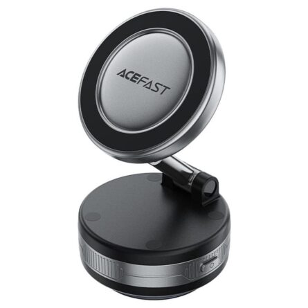 Βάση Κινητού Acefast E30 for Dashboard/Windshield,USB-A to Type-C cable, Magnetic Grip Metal Gray