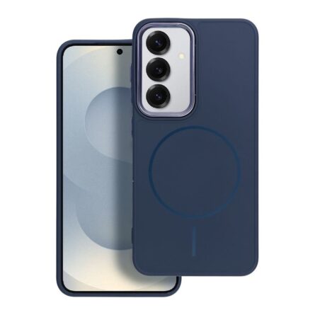 Θήκη κινητού Forcell Frame Mag Cover Compatible with MagSafe for Samsung A17 A18 Navy Blue