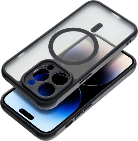 Θήκη κινητού Forcell Full Matte Mag Cover MagSafe for Samsung S25 Edge Black
