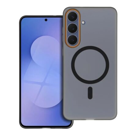 Θήκη κινητού Forcell Go Orange Compatible with MagSafe for Samsung A17 Black