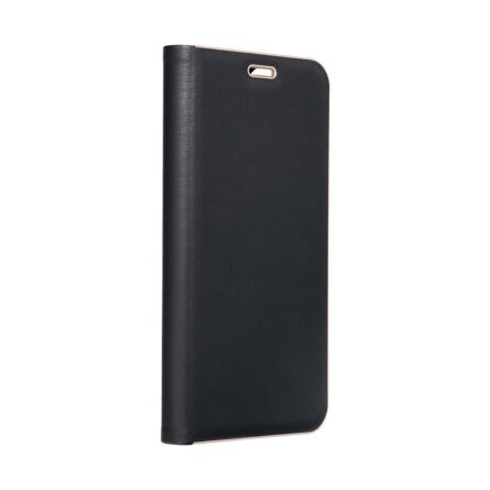 Θήκη κινητού Forcell Luna Book Gold for Samsung A17 Black