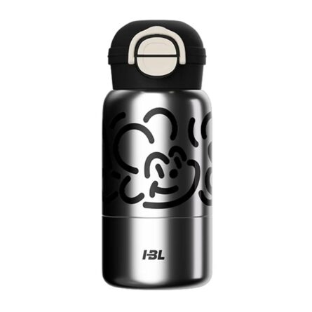 Techsuit Thermos for Kids, Stainless Steel 316, 520ml Grey